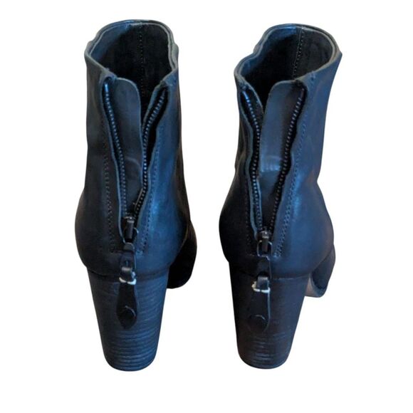 rag & bone 39.5 (US 9.5) Black Leather Ankle Boots - Picture 4 of 5